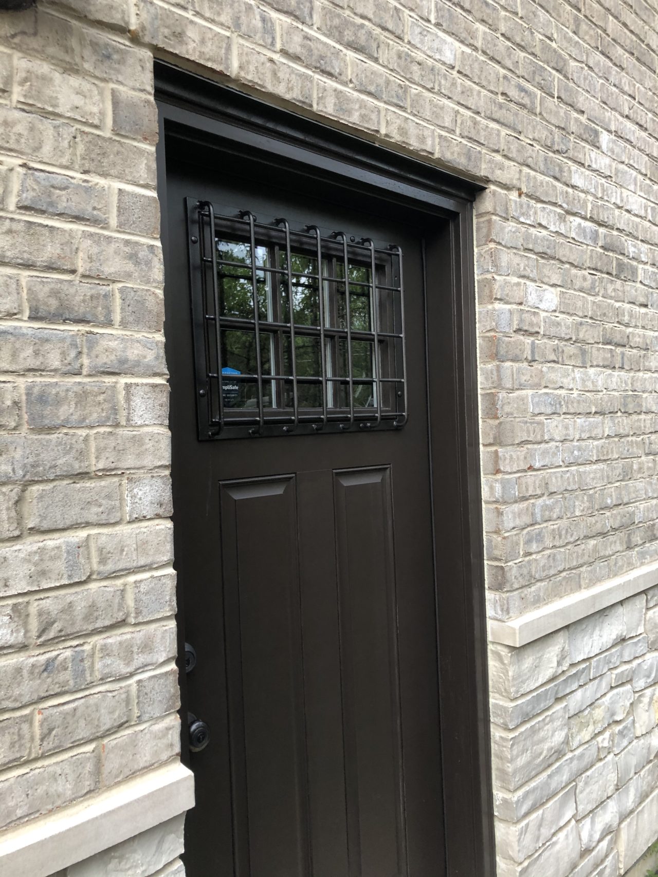 Custom Art Residential Window Guard Signature Metal Works