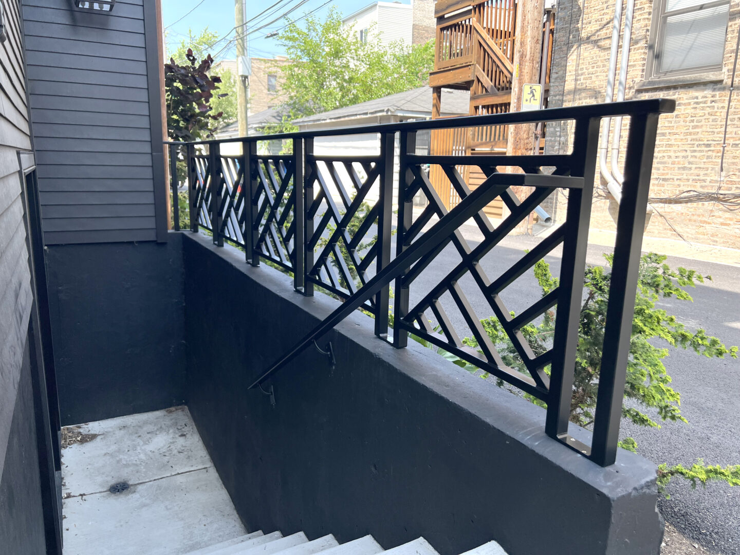 Custom Metal Railing in Chicago-2