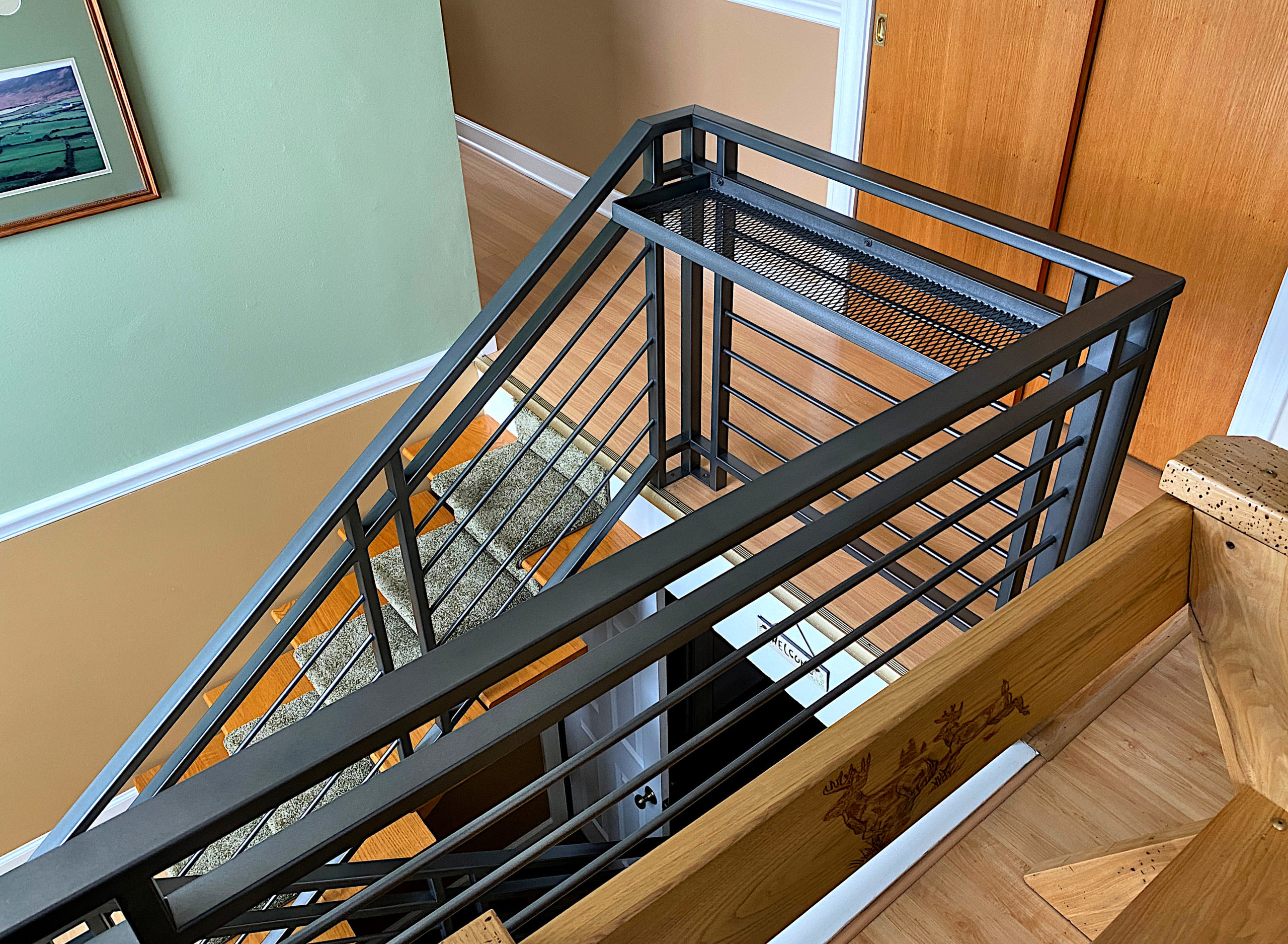 Custom Colred Century Railing We can design a beautiful custom railing solution for your home remodel ...