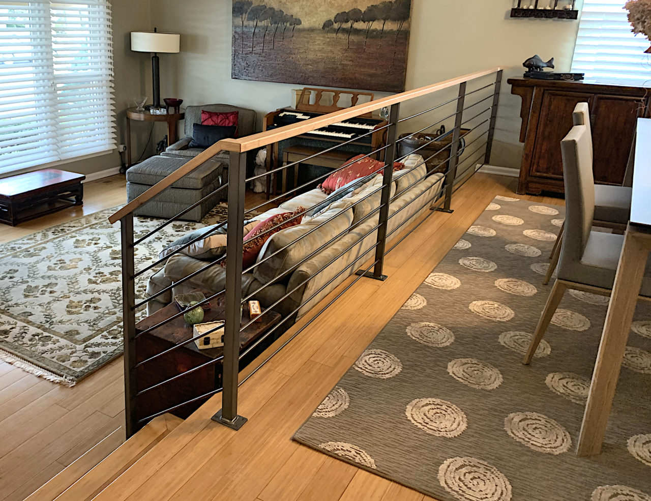 We can design a gorgeous custom staircase railing for your home ...