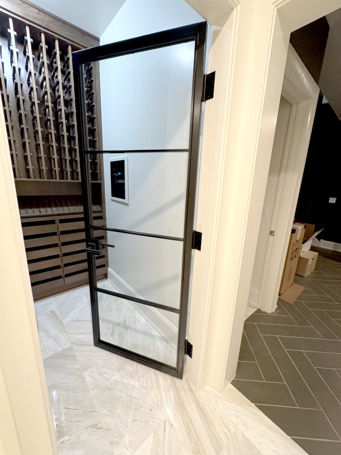 M27 - Custom Wine Celler Glass Door in Chicago