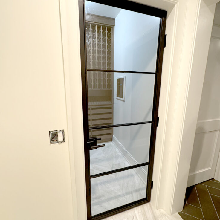 M27 -Custom Wine Celler Glass Door in Chicago -2