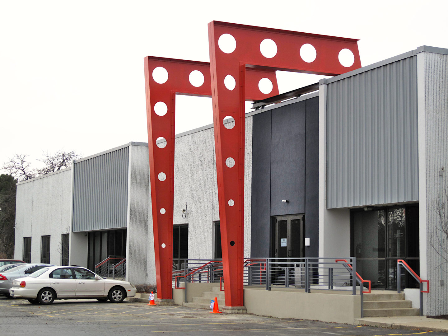 Optics planet railing progress side view