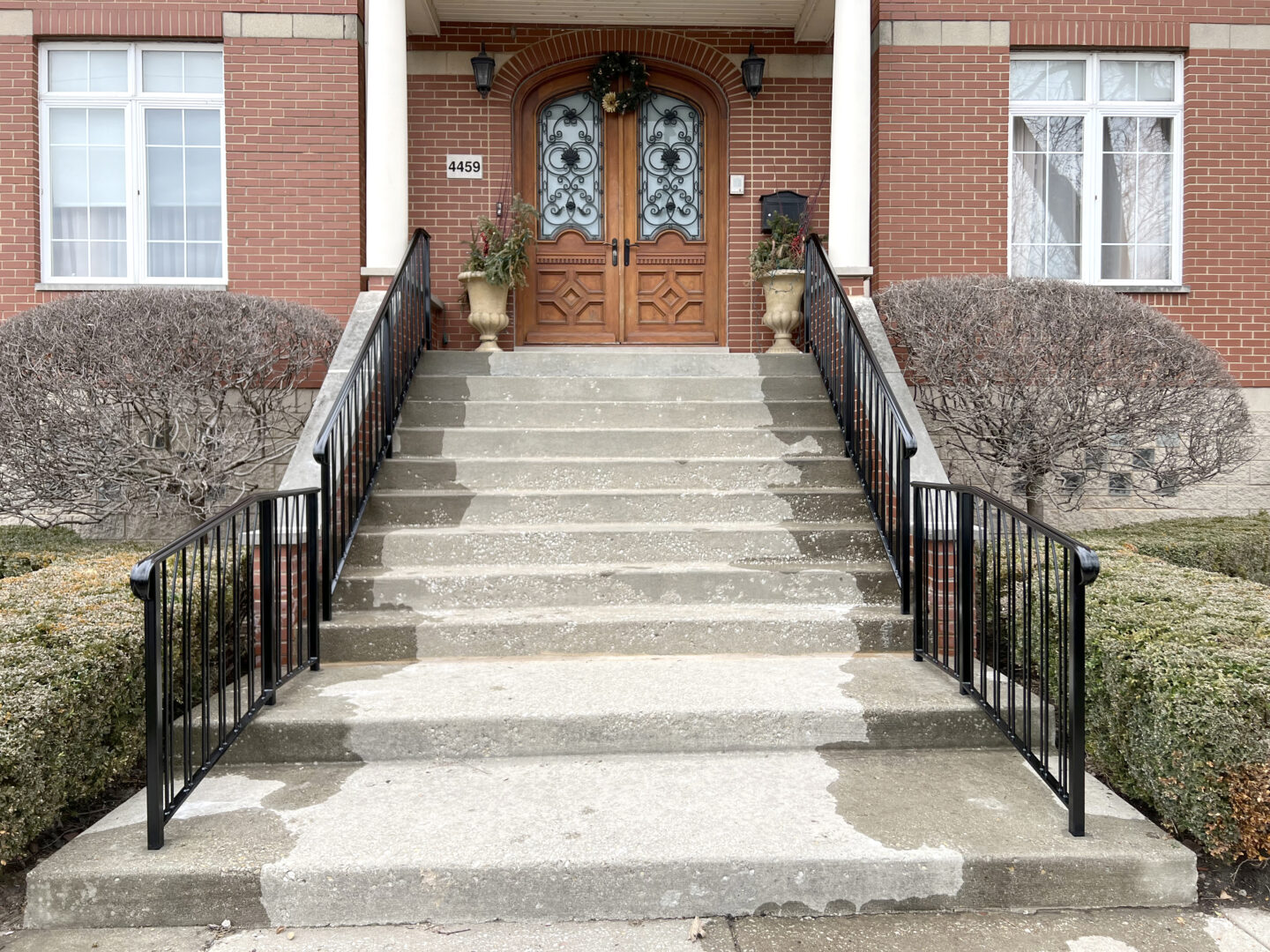 Railing in Chicago -2
