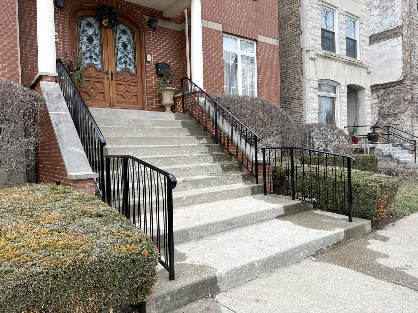 Railing in Chicago -3