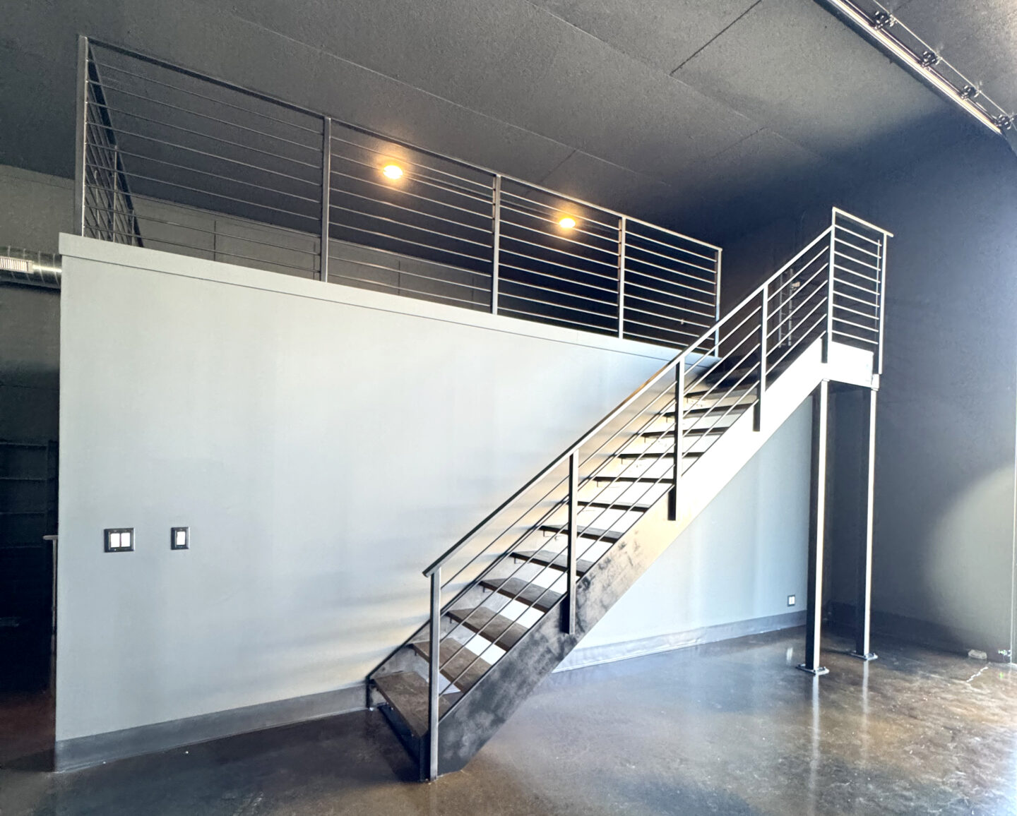 S30 - Custom Metal staircase in Plainfield-2