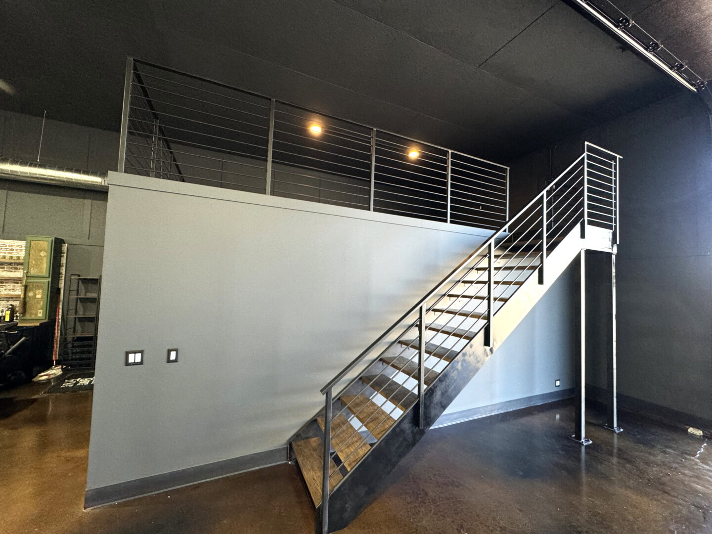 S30 - Custom Metal staircase in Plainfield-6