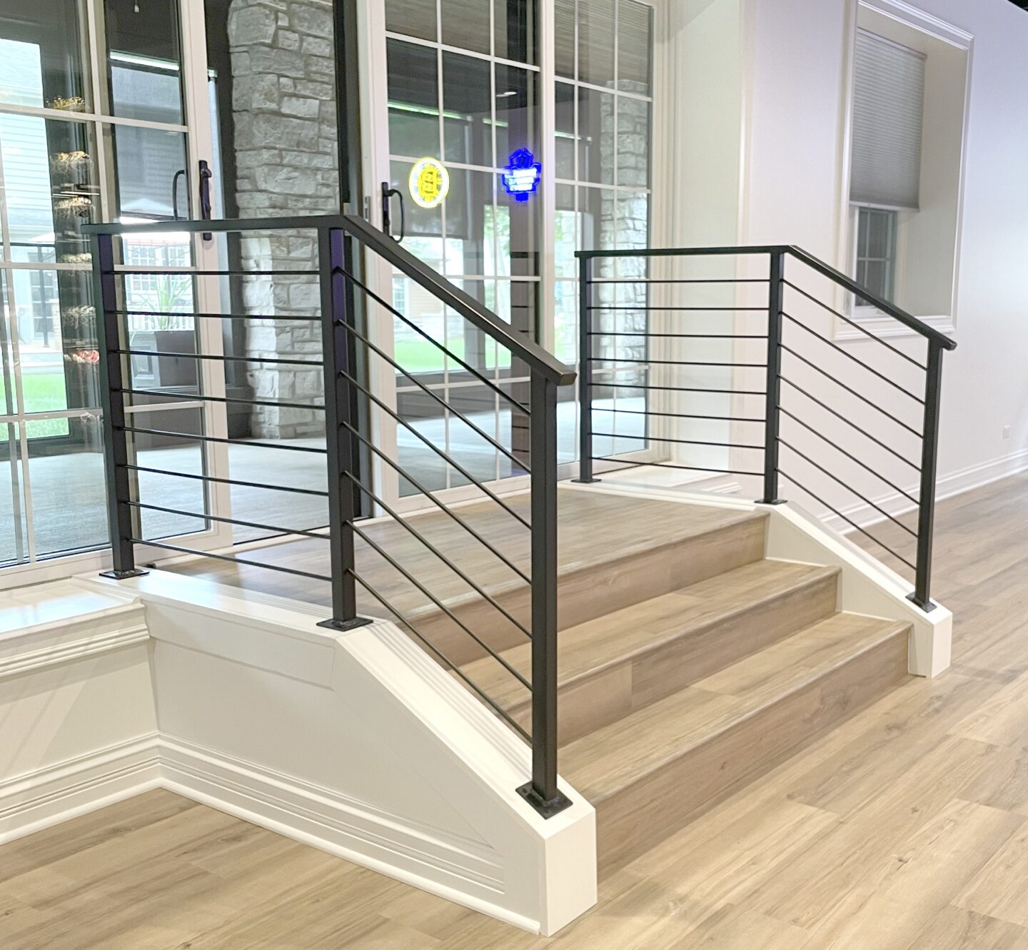 Looking For Custom Urban Modern Residential Horizontal Bar Railing Signature Metal Works