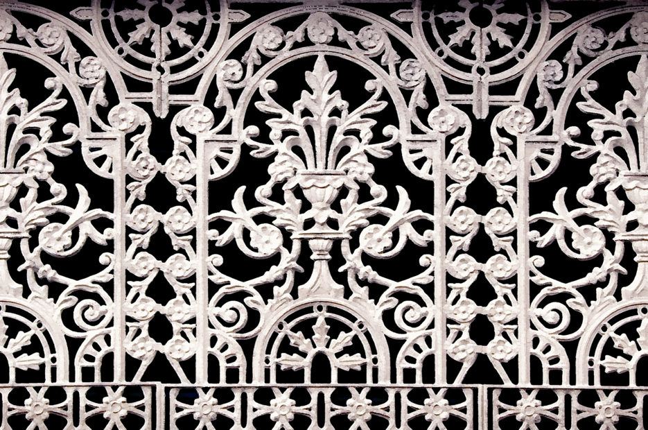 decorative iron work
