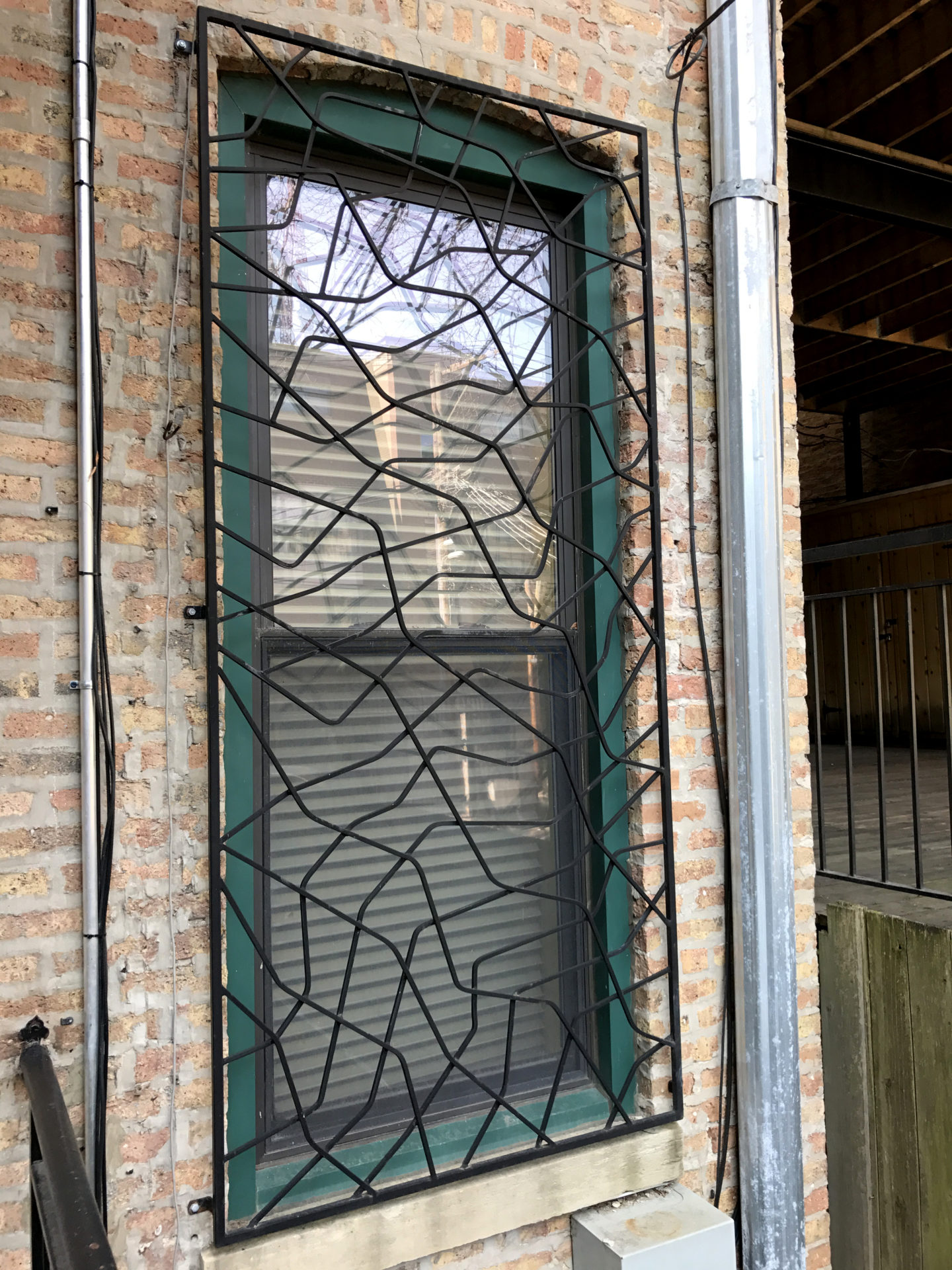 Art Deco Broken Line Window Guards