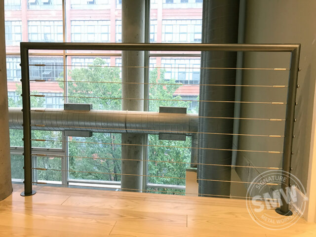Looking for custom Industrial residential cable railing? | Signature ...