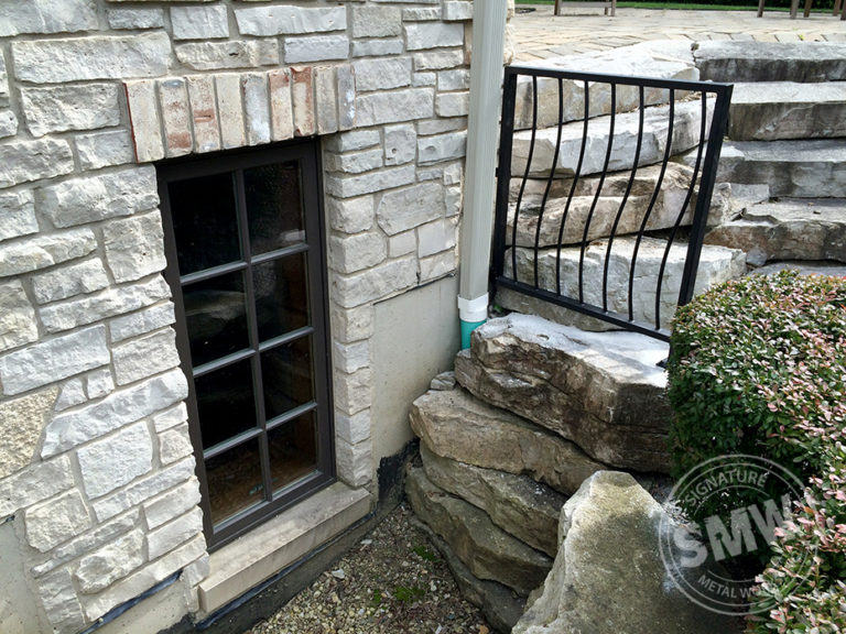 custom exterior steel railing