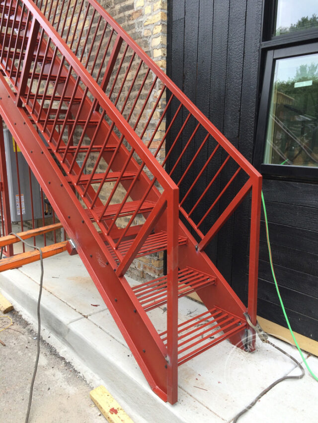custom fire escape
