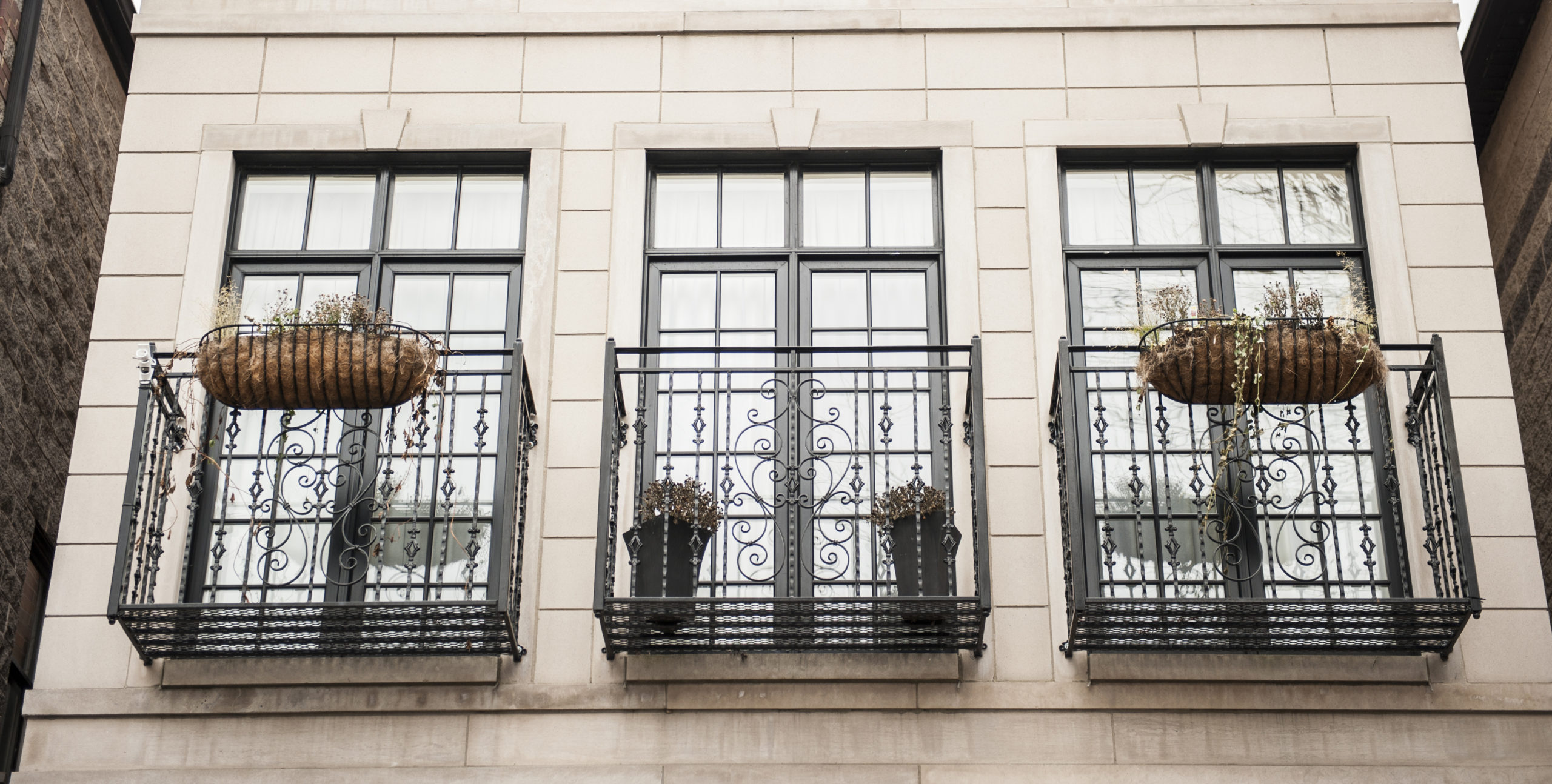 Custom wrought iron balconies for your home and business Signature
