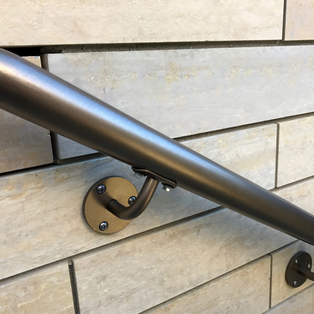 Bronze Metallic Custom metal handrails for your home & business