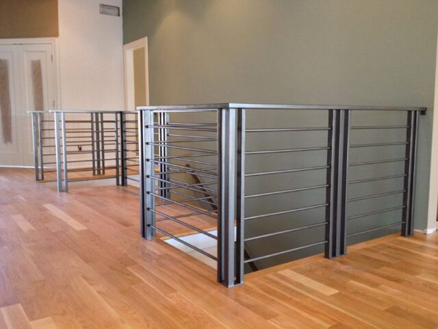 Looking For Custom Urban Modern Residential Horizontal Barstyle Railing Signature Metal Works 8414