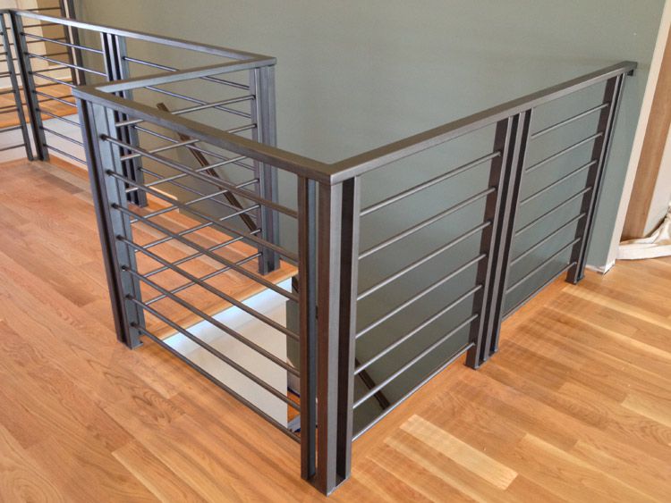 Looking For Custom Urban Modern Residential Horizontal Barstyle Railing Signature Metal Works 6315