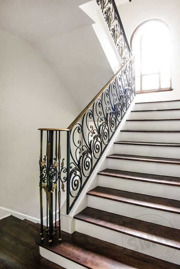 Looking for custom French Country residential scroll design railing ...