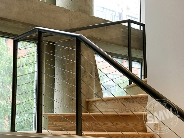 custom residential cable railing