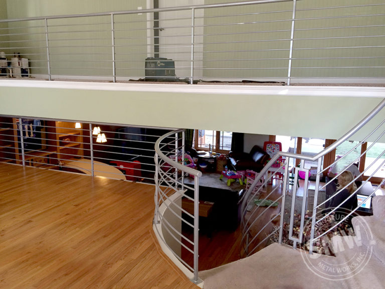 custom residential railing