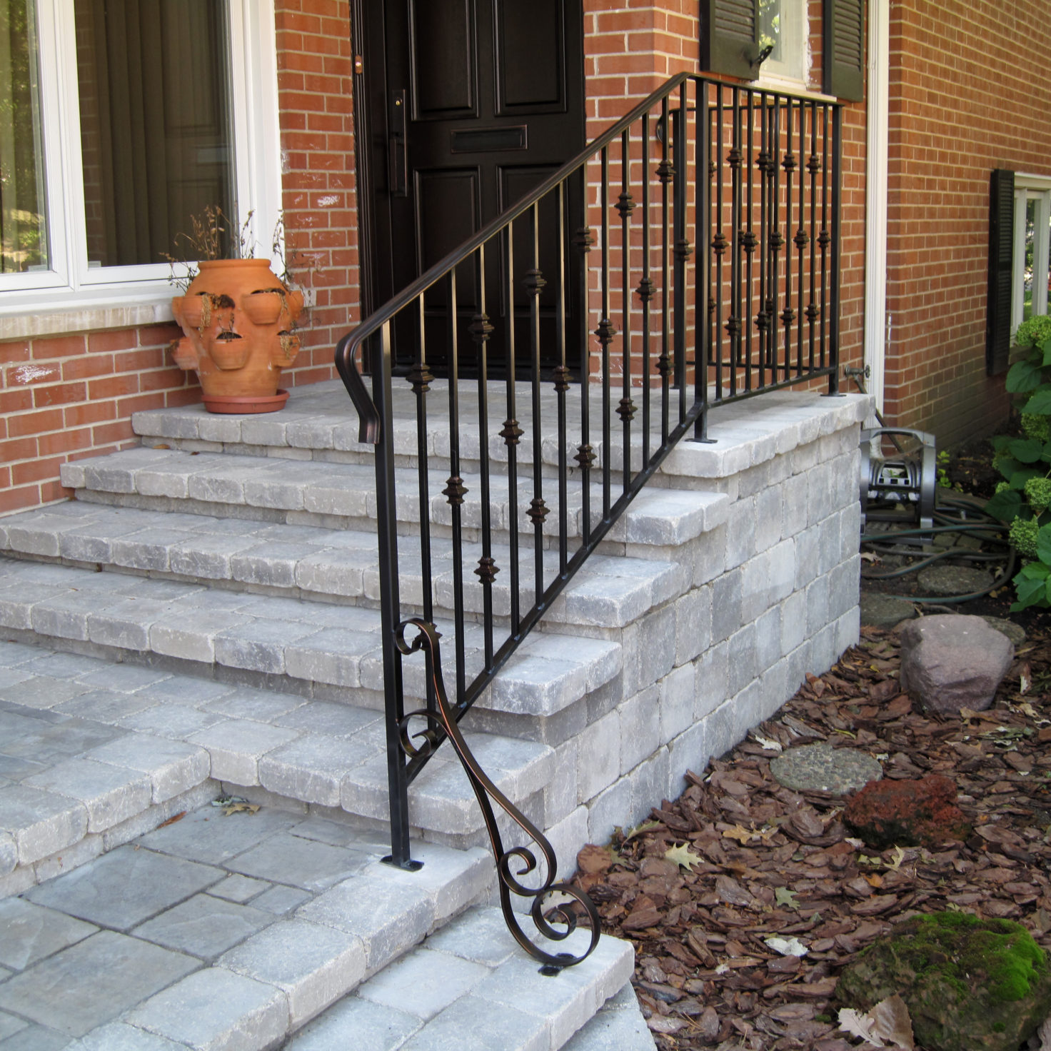 Exterior Custom Wrought Iron Railings For Your Home & Business 