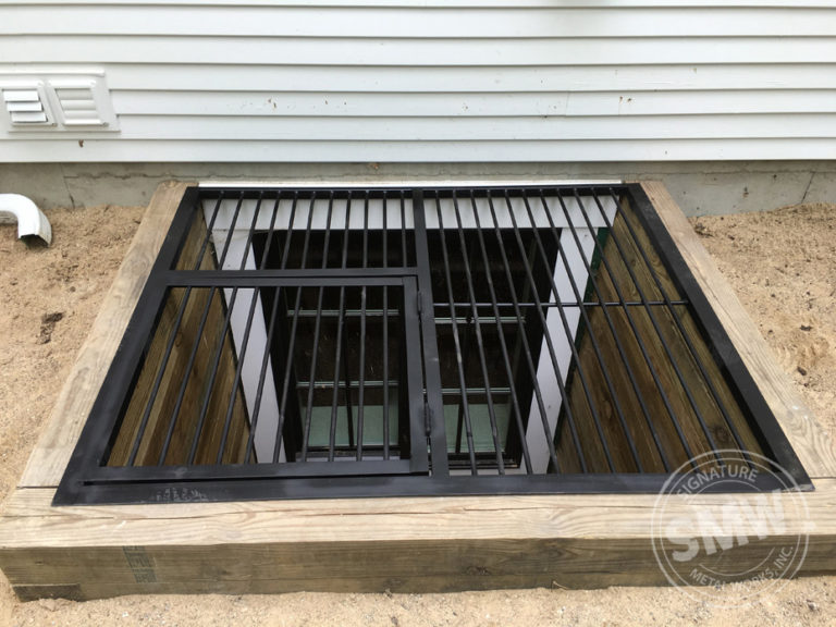 custom window well cover