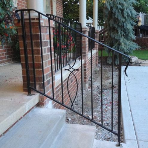 custom stair railing