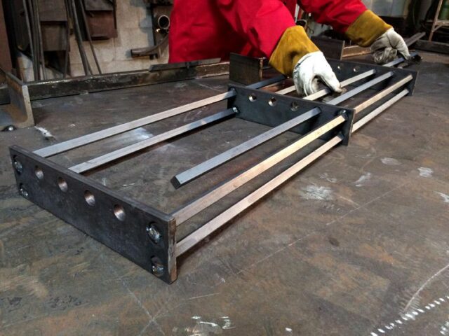 fire escape replacement steps fabrication