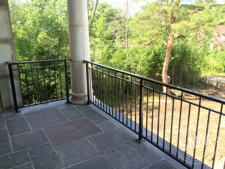 wrought iron balcony guard