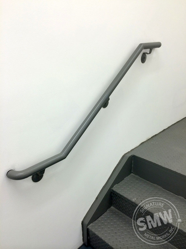 wrought iron commercial handrail