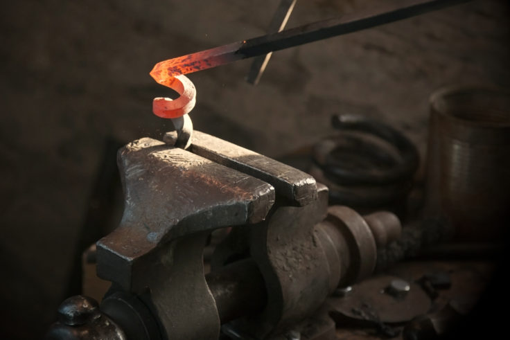 Welding corkscrew detail
